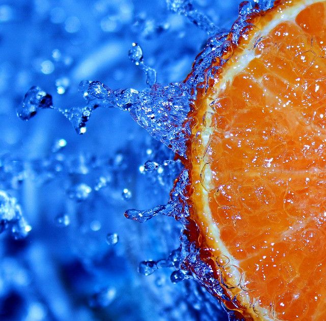 Refreshing Orange Slice by Pink Sherbet Photography on flickr